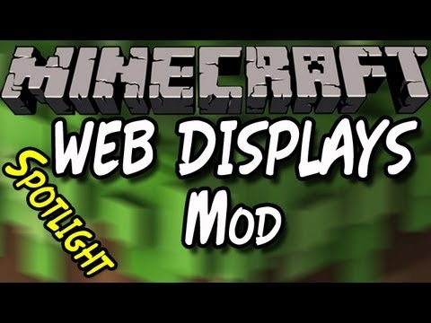 Web displays mod 1.12.2